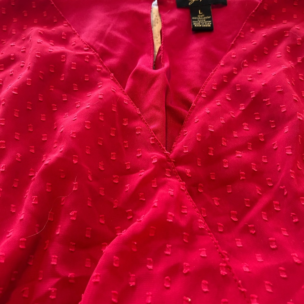 Charming Red Dress - Picture 5 of 13
